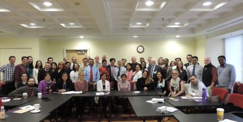 Group photo of attendees at the 2016 DCLC conference