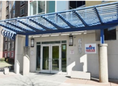 Photo of the front entrance to the Hope Center building in Washington, DC.