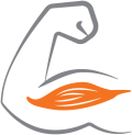 Icon depicting a muscle