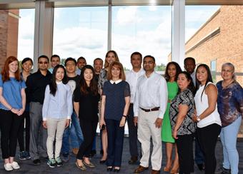 Systemic Autoimmunity Branch and Lupus Clinical Trials Unit group photo 