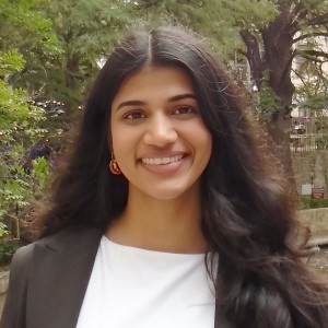 Photo of a young woman with long hair