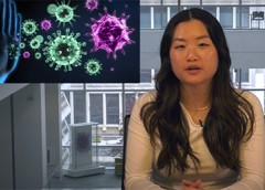 Screenshot of Adaline Chin's video presentation