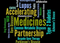 Accelerating Medicines Partnership (AMP) wordcloud