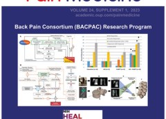 Photo of Pain Medicine Journal Cover for BACPAC Research Program Issue