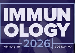 Logo for the meeting showing "IMMUNOLOGY" in large text